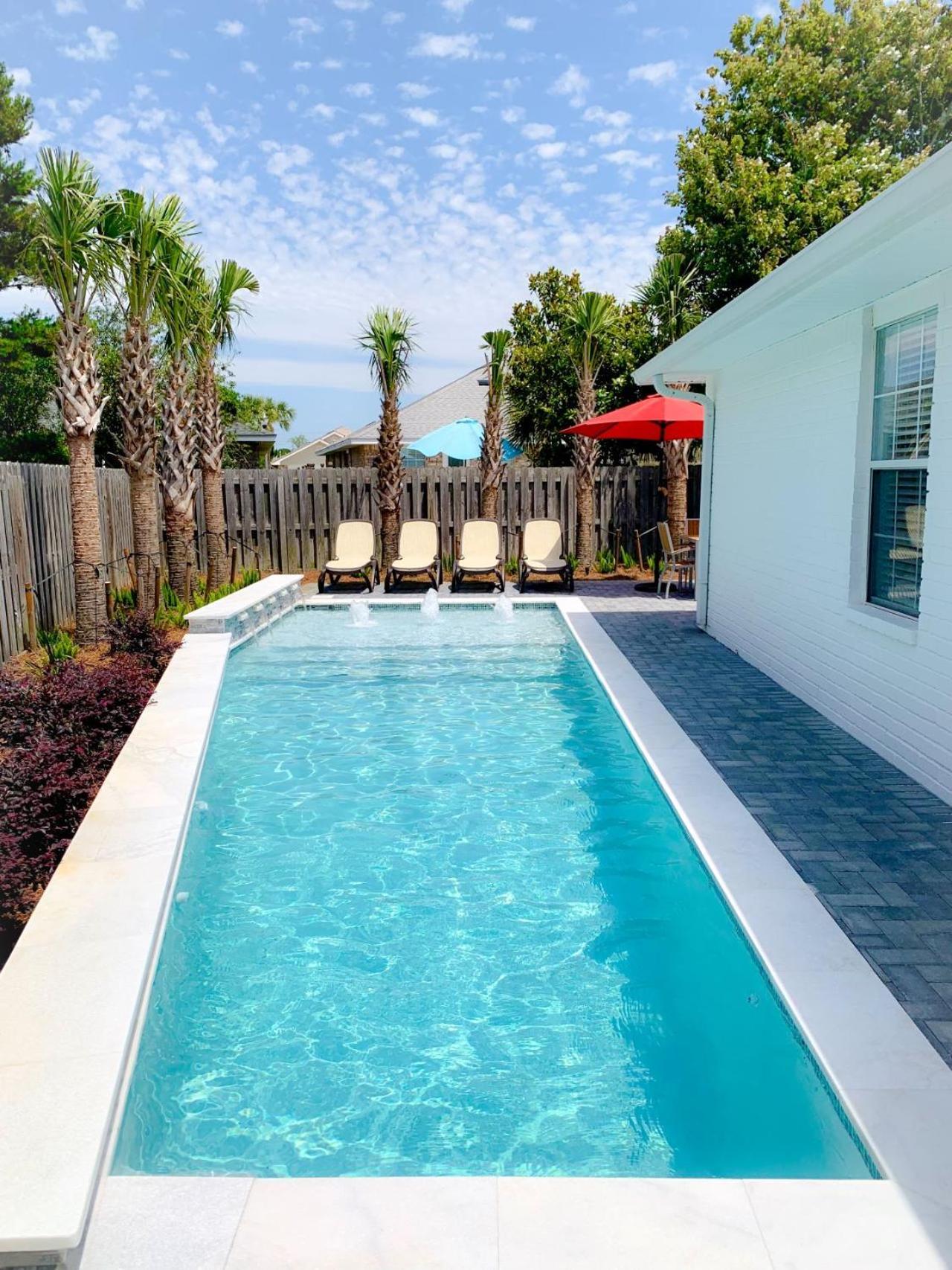 Beautiful Pet Friendly Home! New Tropical Pool, Opt Golf Cart And Pool Heat, Minutes To Beach Destin Exterior foto